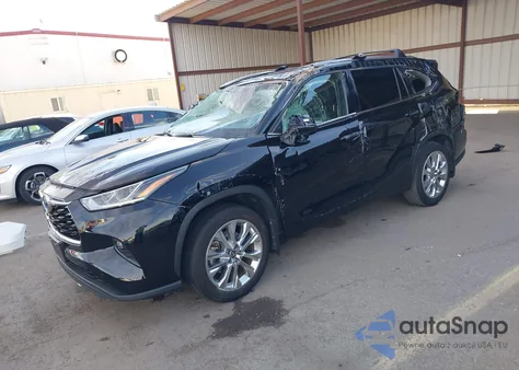 2023 Toyota Highlander Hybrid Limited from USA, damaged, VIN 5TDYARAH5PS022947